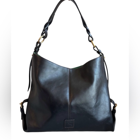 Dooney & Bourke Black Florentine Leather Bag - Picture 3 of 14